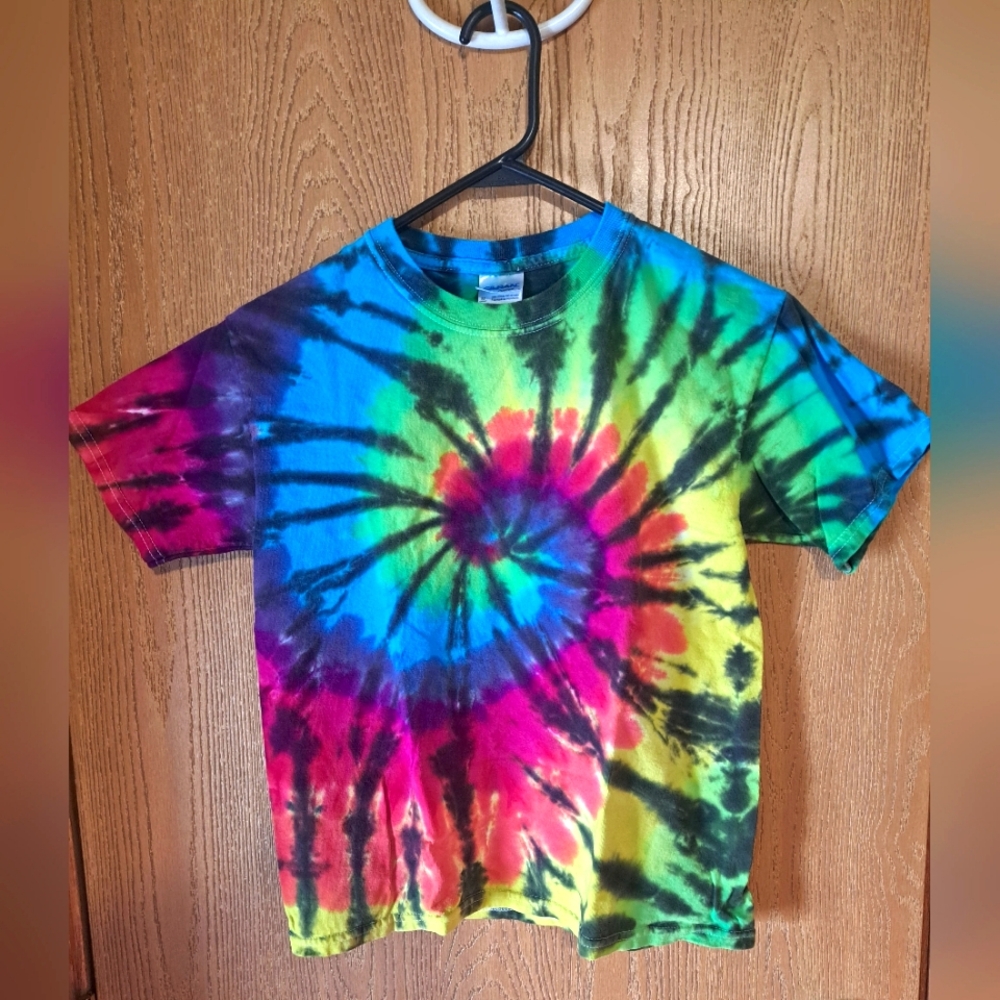 Colorful Tie-Dye Kids T-Shirt
